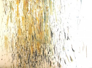 Willow. oil on paper, image 75 x 55 cm, framed, 2012