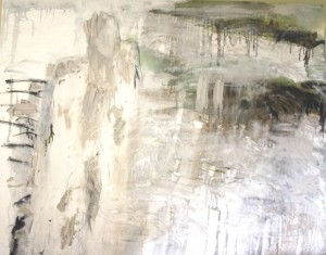 Walk, oil on canvas107 x 138 cm (2013)
