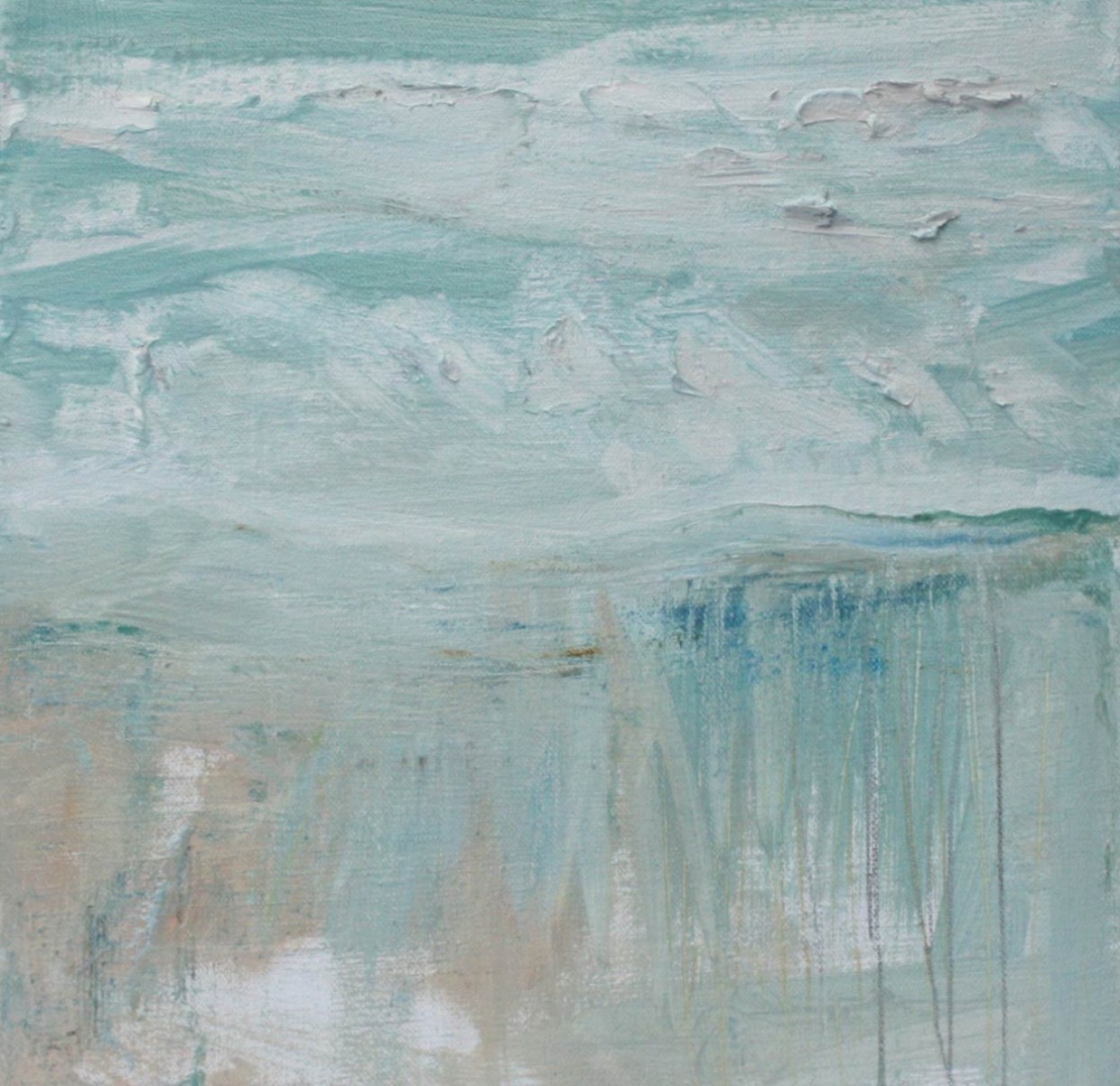 Equal Measure, oil on linen, 30 x 30 cm 2015